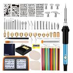 Club Bollywood®90/Set 60W Wood Burning Pen Set Pyrography Ironing Pens for Iron Tools|Home & Garden | Welding & Soldering Tools|90Pcs/Set 60W Electric Soldering Iron Kit Wood Burning Pen