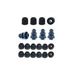 Extra Small - Earphones Plus brand replacement earphone tips custom fit assortment: memory foam earbuds, triple flange ear tips, and standard replacement ear cushions (Please see product details for connector sizes)