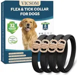 Flea and Tick Collar for Dogs 4 Pac