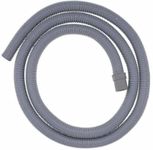 NEW WARE® 3 Meter Outlet Drain Hose Tube/Extension/Discharge Pipe for Front Loading Automatic Washing Machine and Outlet Pipe(Grey)