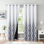 Black And White Blackout Curtains