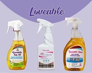 EcoDecors Protective Bundle – Loveable Teak Conditioning Oil, Teak Furniture Cleaner, and Protexion Teak Sealer Spray Bottle