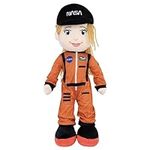 Playtime by Eimmie 14” Soft Baby Doll - Plush Rag Dolls for 2 Year Old Girls & Boys, Toddler & Infants - Astronaut Plush Washable Doll - Female