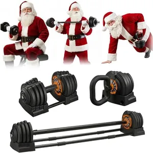 Lifepro Adjustable Dumbbells Set/Single - 15lb 43lb 55lb 90lb 25 lb Dumbbell Sets with Rack - Quick Adjust, Secure Grip weights dumbbells set - Compact Hand Weights for Women/Men at Home Gym