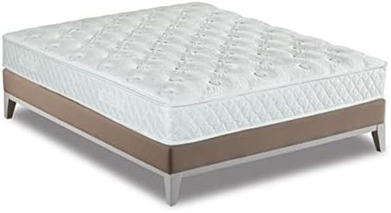 Matelas Excellence a Ressorts Ensaches + Memoire de Forme 80 Kg/m3 - 140x190 Hauteur +/- 25,5 cm - Accueil Moelleux - Soutien Ferme + Oreiller Visco - 5 Zones de Confort - Hypoallergenique