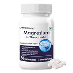 Biotrex Nutraceuticals Magnesium L-Threonate, Supports Brain Health & Cognitive Function, Highly Bioavailable Magnesium - 30 Veg Capsules