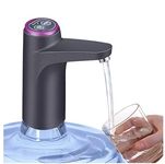 Electric Water Dispenser Pump Tap - USB Charging, Automatic, Portable, Safe ABS Plastic & Food Grade Silicone - Universal Bottle Fit - Camping and Travel - Fits most bottles