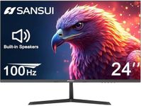 SANSUI 24 inch Monitor, IPS Display