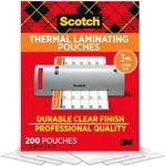 Scotch Thermal Laminating Pouches,2