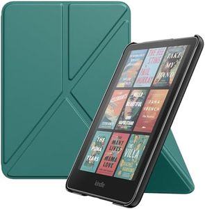 MoKo Case for 7" Kindle Paperwhite 12th Generation 2025/2026 & Kindle Colorsoft 2024/2025, Standing Shell Case with Magnetic PC Back Cover, Kindle 7 inch Case with Stand, Jade Green