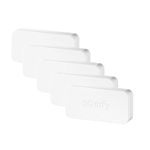 SOMFY - IntelliTAG Anti-Intrustion Sensor Alarm - Pack of 5 | Window & Door Sensor | Vibration/Opening Sensor | Tamper-proof | 1-Year Battery Life (AAA Battery) | Incl. Phone App - White