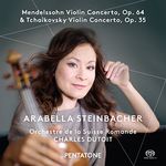 Mendelssohn Violin Concerto, Op. 64 & Tchaikovsky Violin Concerto, Op. 35 (SACD plays on all cd players)