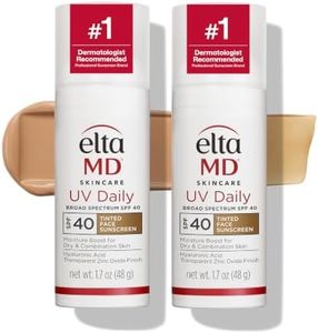 EltaMD UV Daily Tinted Face Sunscreen Moisturizer, SPF 40, 1.7 oz 2-Pack