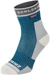 SEALSKINZ Holverstone Waterproof Ankle Length Lightweight Running Sock, Blue, XL