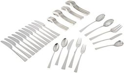 Gorham Biscayne 65-Piece Stainless Flatware Set, Silver - 818552