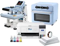 Epson F170 Sublimation Printer Bundle with Craft Express Combo Heat Press & Elite Sublimation Oven