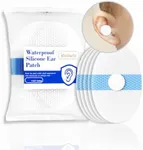 Ear Tape for Baby Swimming, Ear Covers for Shower, Baby Ears Protection for Bath, Infant Ear Protection from Water, Ear Waterproof Stickers by Kinderia40Pcs 60Pcs