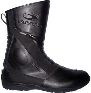 Richa Black Zenith Motorcycle Boots (EU 45, Black)
