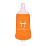 UTOBEST Soft Flask Running Water Bottle Collapsible Water Bottle for Trail Running Hydration Pack Hiking Cycling Climbing 250 ML