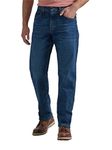 Wrangler Authentics Men's Classic 5-Pocket Relaxed Fit Flex Jean, Flex Dark, 36W x 30L