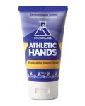 Friction Labs Athletic Hands - Daily Restorative Hand Cream for Active & Dry Skin - Derm Tested Non-Greasy Shea Butter Improves Elasticity & Resilience - Hand Salve for Athletes - Eucalyptus Scent