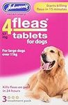 Johnsons Veterinary Products 19-0295 Tablets for Dogs Treatment, Large, Pack of 3