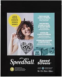 Speedball Art Products Speed Screens Sheet, 10 x 12 Inch Size (Pack of 3)