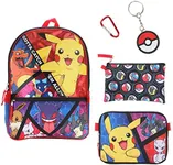 Pokemon Trainer Gotta Catch 'Em All Youth 5-Piece Backpack Set