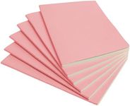 Simply Genius A5 Notebooks for Work, Travel, Business, School & More - College Ruled Notebook - Softcover Journals for Women & Men - Lined Note Books with 92 pages, 5.5" x 8.3" (Pink, 6 pack)