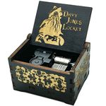 Caribbean Davy Jones Music Box Antique Wooden Musical Box Davy Jones Locket Music box For Home Decoration Collection Davy Jones Toys Clockwork Drvien