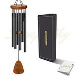 TONESLIX Memorial Wind Chimes, Sympathy Wind Chimes, Windchimes in Memory of a Loved one, Loss of Loved One Bereavement Gifts, Loss of Father Mother Husband Son Funeral Memorial Gifts