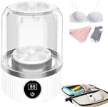Underwear Washer, Portable Mini Washing Machine, Rechargeable Cordless Washing-Machine, Small Washer Is Suitable for Cleans Small Laundry Items, Socks, Underwear, Baby Clothes