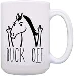 Horse Mug Buck Off Funny Horse Mug 