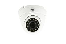 Yale SV-ADFX-W CCTV HD1080 Smart Home Wired Outdoor Dome Camera, 30m Nightvision, Full HD1080p, White