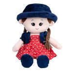 PunToon Kids My First Cuddle Soft Dolls for Kids| Huggable Plush Doll for Girls | Washable Soft Toy Doll - 46 CM