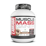Labrada Muscle Mass Gainer Powder (Gain Weight, Post-Workout, 52g Protein, 250g Carbs,1g Creatine, 500mg L-Carnitine, 9 Servings) 6.6 lbs (3 kg) (Chocolate)