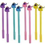 Maydahui 12PCS Elephant Shaped Rollerball Pen Novelty Animal Pens Cool Writing Pen Black Gel Ink for School Party Office
