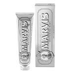 Marvis Whitening Toothpaste, Mint, 85ml, Promotes the Natural Whitening of the Teeth, Plaque Removal Toothpaste, Long-Lasting Freshness