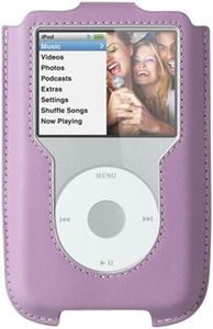 Belkin Formed Leather Case for 80/120 GB iPod Classic (Lavender)