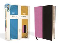 NIV, KJV, Parallel Bible, Large Print, Leathersoft, Pink/Brown: The World's Two Most Popular Bible Translations Together