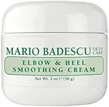 Mario Badescu Elbow & Heel Smoothing Cream, Rich, Thick Formula with Exfoliating Salicylic Acid, Overnight Foot Care for Cracked, Dry, Rough Skin, 2 Oz
