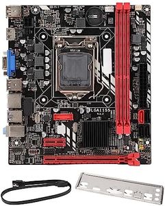 Estink DDR3 Motherboard, PCB B75M Desktop Computer PC Motherboard Support 1155 Pins I3 I5 I7 Processor 2 DDR3 Memory Slots Card Interface Stable Power Gaming Motherboard