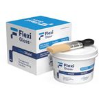 Flexi Glass Clear Shield 250g with Brush Transparent Waterproof Glue for Roof Leakage Crack Seal Glue Roof Water Leakage Solution Epoxy Resin for Waterproofing Gap Filler for Pipe Wall Tiles