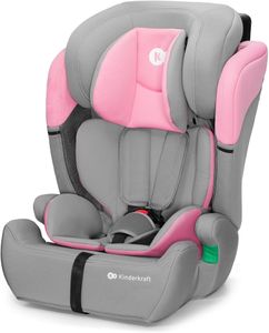Kinderkraft Comfort UP Car Seat – Pink, Adjustable Child Safety Seat