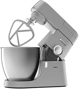 Kenwood Chef XL Stand Mixer 6.7L, Kitchen Machine, KVL4100S, Silver