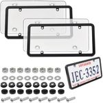 2Pack License Plate Cover and Frame