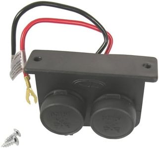 Custom Accessories 10242 Auxiliary Twin Power Outlet