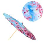 Kraptick Parasol Japanese Traditional Umbrella, Authentic Handmade Umbrella, Oiled Paper Umbrella for Men/Women/Kids (MFP1087)