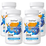 TUDCA (Tauroursodeoxycholic Acid) Liver Support Supplement 4 Pack - 1200mg Per Serving, for Detox and Cleanse and Digestive Health, 240 Capsules