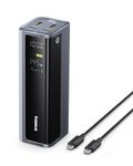 Baseus EnerGeek Laptop Powerbank 145W 20800mAh, External Battery with 2 x USB-C PD 3.0 100 W Max Fast Charge, Compatible with Dell, HP, SteamDeck, iPhone 16/15/14/13, iPad